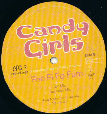 Candy Girls Featuring Sweet Pussy Pauline - Fee Fi Fo Fum | VC Recordings (VCRT 1) - 4