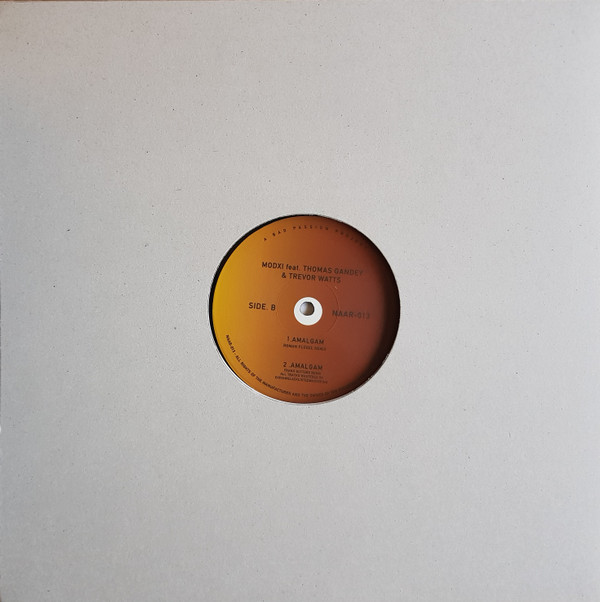 MODXI  &  Thomas Gandey  &  Trevor Watts - Amalgam | Not An Animal Records (NAAR 013) - 2