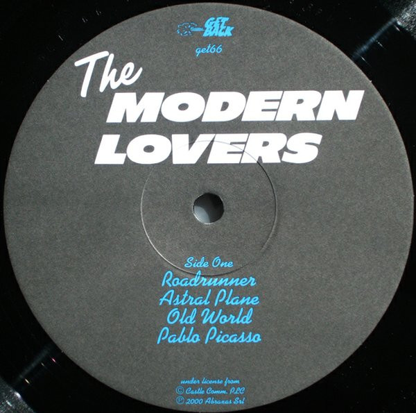 The Modern Lovers - The Modern Lovers | Get Back (GET 066) - 3
