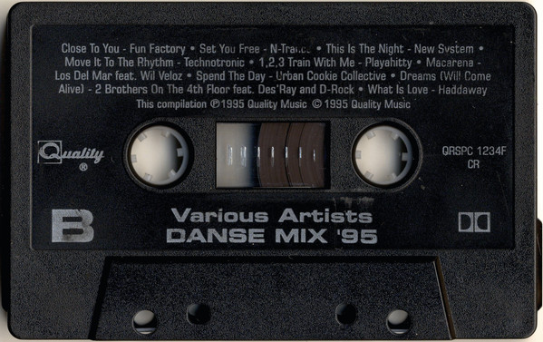 Various - MusiquePlus Danse Mix '95 | Quality Music (QRSPC 1234F) - 4 Various - MusiquePlus Danse Mix '95 | Quality Music (QRSPC 1234F) - 4