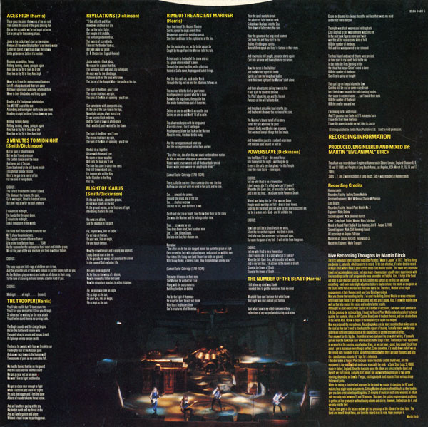 Iron Maiden - Live After Death | EMI (RIP 1) - 10 Iron Maiden - Live After Death | EMI (RIP 1) - 10