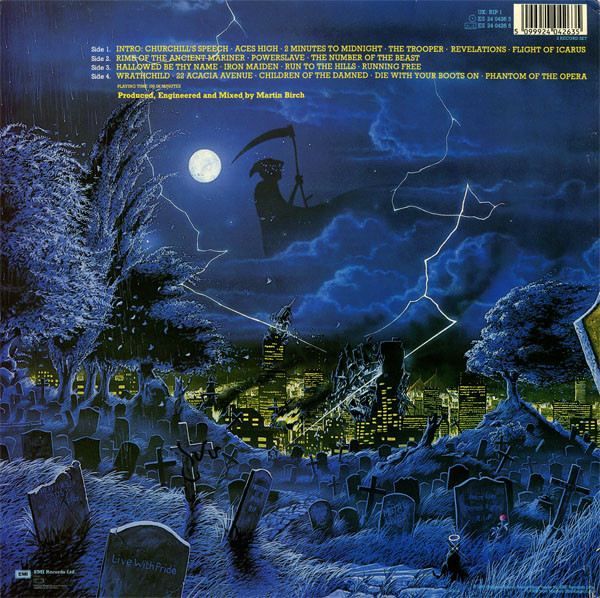Iron Maiden - Live After Death | EMI (RIP 1) - 4 Iron Maiden - Live After Death | EMI (RIP 1) - 4