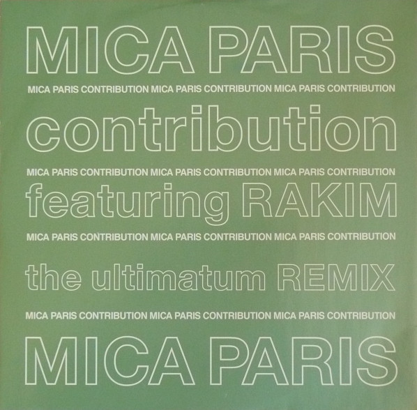 Mica Paris Featuring Rakim - Contribution | 4th & Broadway (12 BRX 188) - main