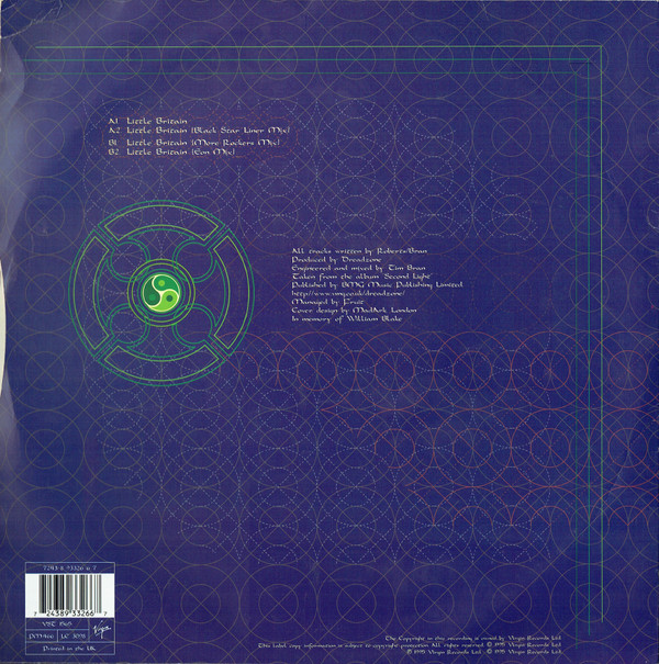 Dreadzone - Little Britain | Virgin (VST 1565) - 2