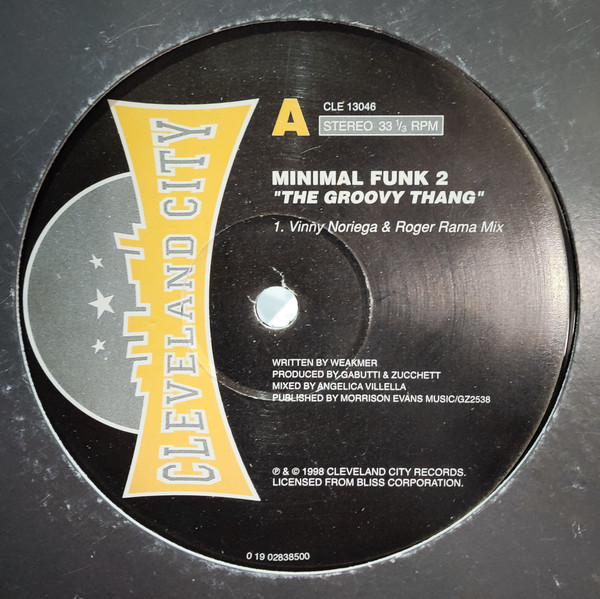 Minimal Funk - The Groovy Thang | Cleveland City (CLE 13046) - main