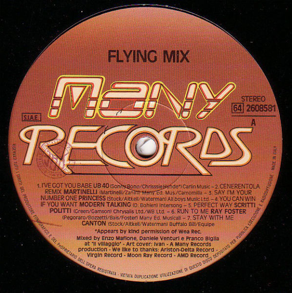 Various - Flying Mix | Many Records (64 2608581) - 3