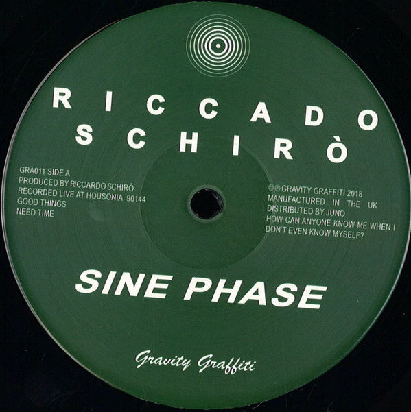 Riccardo Schirò  &  GG FX - Sine Phase / Islands | Gravity Graffiti (GRA011) - 2