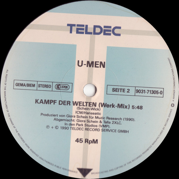 U-Men - Kampf Der Welten | TELDEC (9031-71305-0) - 4