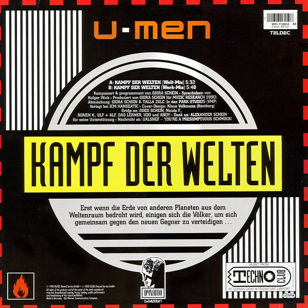 U-Men - Kampf Der Welten | TELDEC (9031-71305-0) - 2