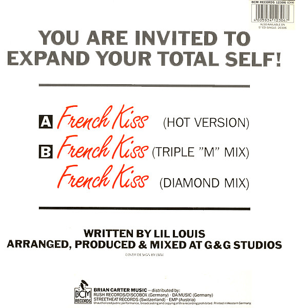 Honesty 69 - French Kiss | BCM Records (12306) - 2 Honesty 69 - French Kiss | BCM Records (12306) - 2