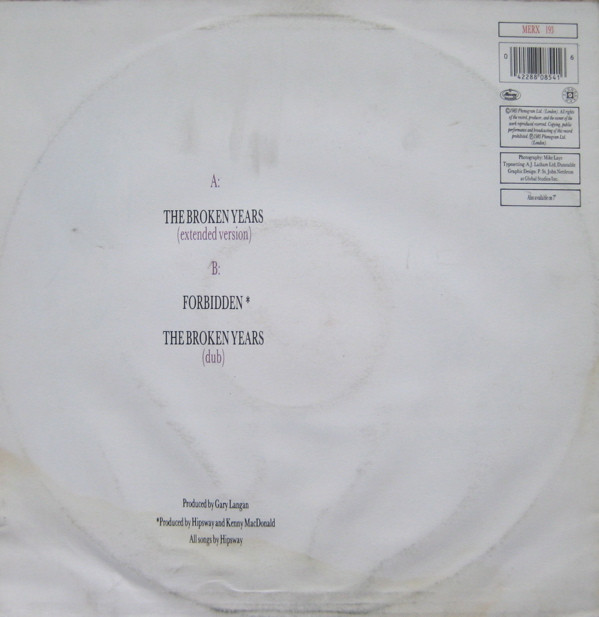 Hipsway - The Broken Years | Mercury (MERX 193) - 2 Hipsway - The Broken Years | Mercury (MERX 193) - 2