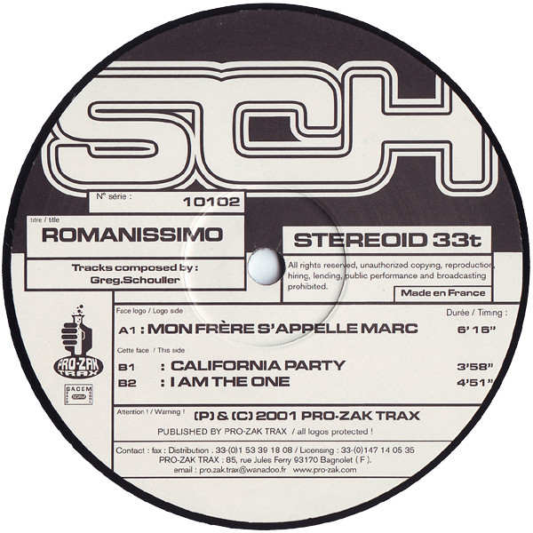 SCH - Romanissimo | Pro-Zak Trax (10102) - 3