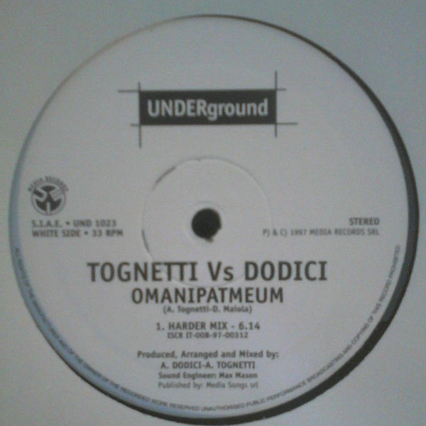 Tognetti vs Dodici - Omanipatmeum | Underground (UND 1023) - 2 Tognetti vs Dodici - Omanipatmeum | Underground (UND 1023) - 2