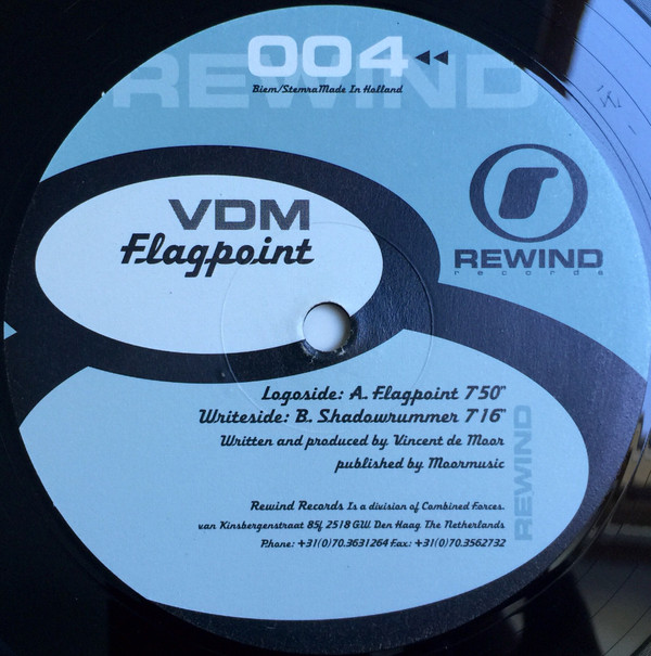 VDM - Flagpoint | Rewind Records (REW 004) - 4