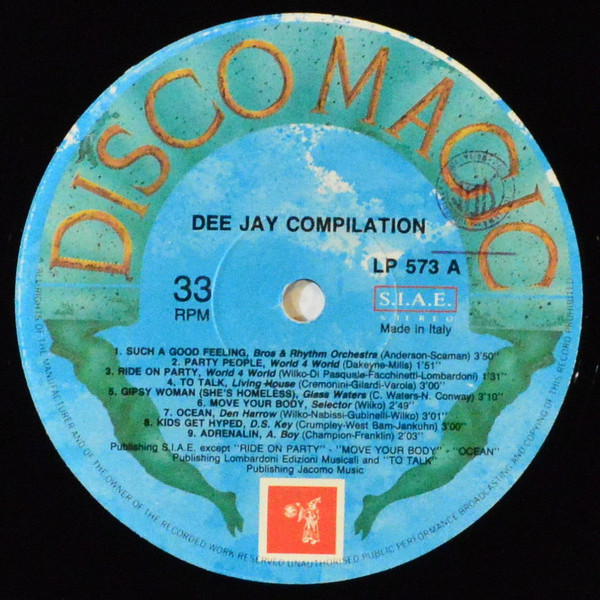 Various - Dee Jay Compilation | Discomagic Records (LP 573) - 3 Various - Dee Jay Compilation | Discomagic Records (LP 573) - 3