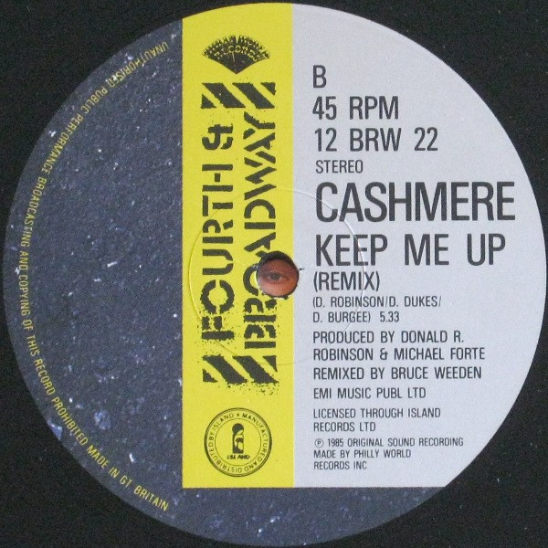 Cashmere - We Need Love | 4th & Broadway (12 BRW 22) - 4 Cashmere - We Need Love | 4th & Broadway (12 BRW 22) - 4