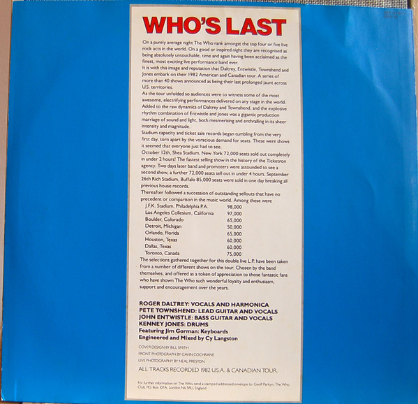 Who's Last
