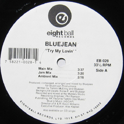 Bluejean - Try My Lovin' | Eightball Records (EB 028)