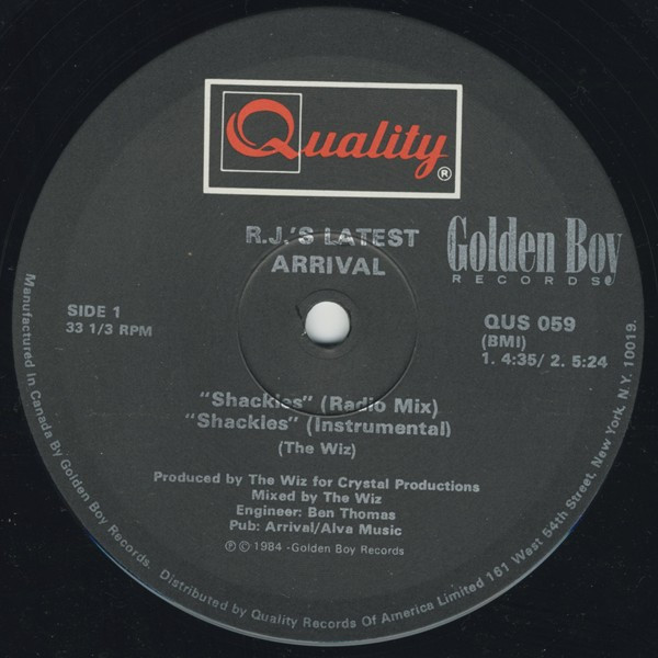 R.J.'s Latest Arrival - Shackles | Quality (QUS 059)