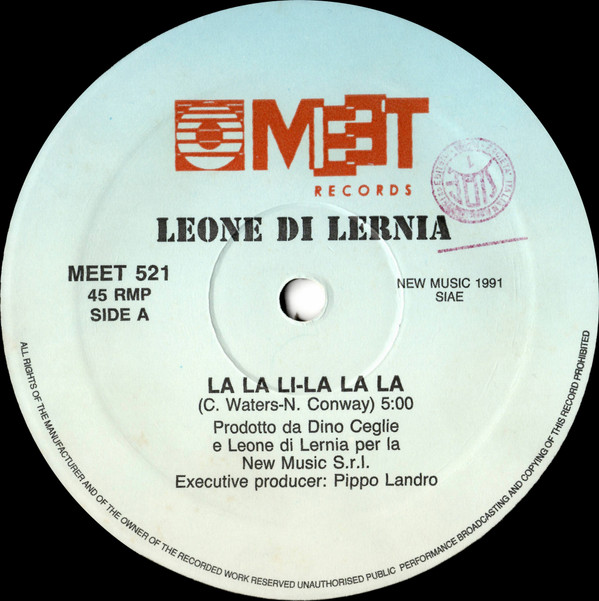 Leone Di Lernia - LaLaLi-LaLaLa Pesce Fritto E Baccalà | Meet Records (MEET 521) - 3 Leone Di Lernia - LaLaLi-LaLaLa Pesce Fritto E Baccalà | Meet Records (MEET 521) - 3