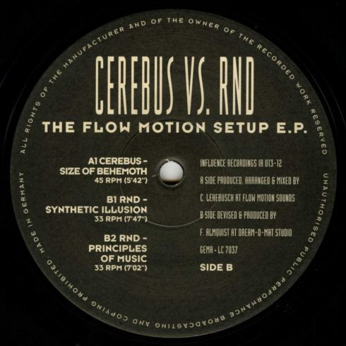 Cerebus vs. RND - The Flow Motion Setup E.P. | Influence Recordings (IR 013-12) - 2 Cerebus vs. RND - The Flow Motion Setup E.P. | Influence Recordings (IR 013-12) - 2
