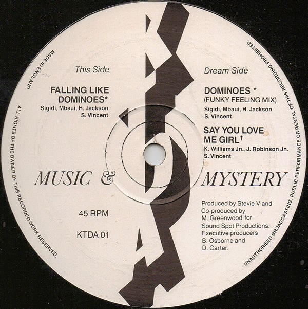 Music & Mystery - Falling Like Dominoes | Keep The Dream Alive (KTDA 01) - main Music & Mystery - Falling Like Dominoes | Keep The Dream Alive (KTDA 01) - main