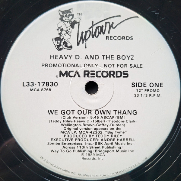 Heavy D. & The Boyz - We Got Our Own Thang | Uptown Records (L33-17830)
