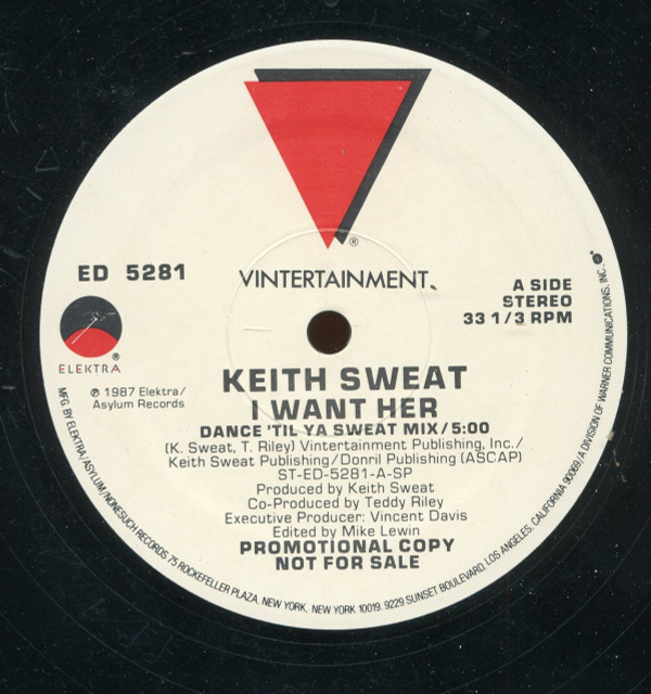 Keith Sweat - I Want Her | Vintertainment (ED 5281) - main Keith Sweat - I Want Her | Vintertainment (ED 5281) - main