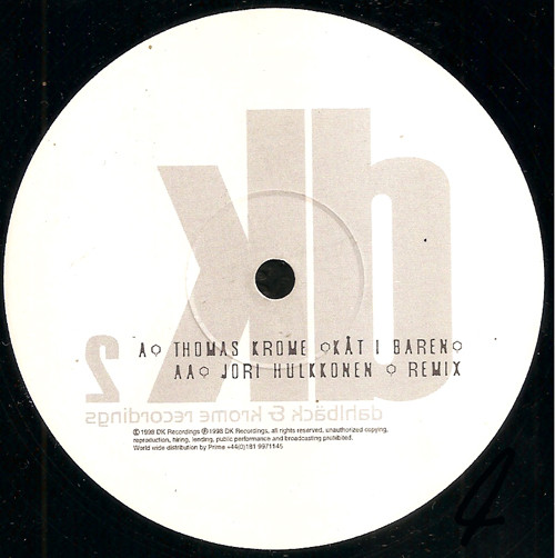 Thomas Krome - Kåt I Baren | DK Records (dk 2) - 2 Thomas Krome - Kåt I Baren | DK Records (dk 2) - 2