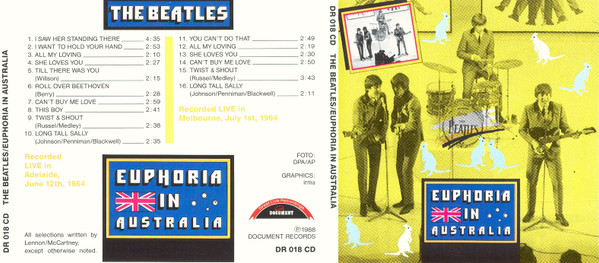 The Beatles - Euphoria in Australia | Document Records (DR 018 CD) - main