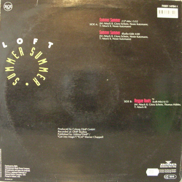 Loft - Summer Summer | RCA (74321 14764 1) - 2