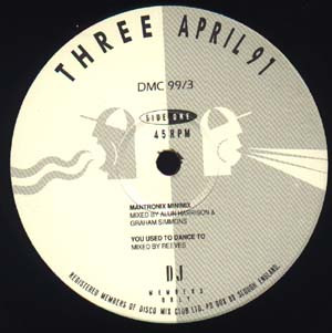 Various - April 91 - Three | DMC (DMC 99/3) - 3