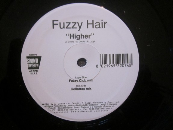 Fuzzy Hair - Higher | Sound Division (SD0071) - 2 Fuzzy Hair - Higher | Sound Division (SD0071) - 2
