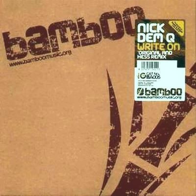 Nick Dem Q - Write On | Bamboo Music (BA005) - main