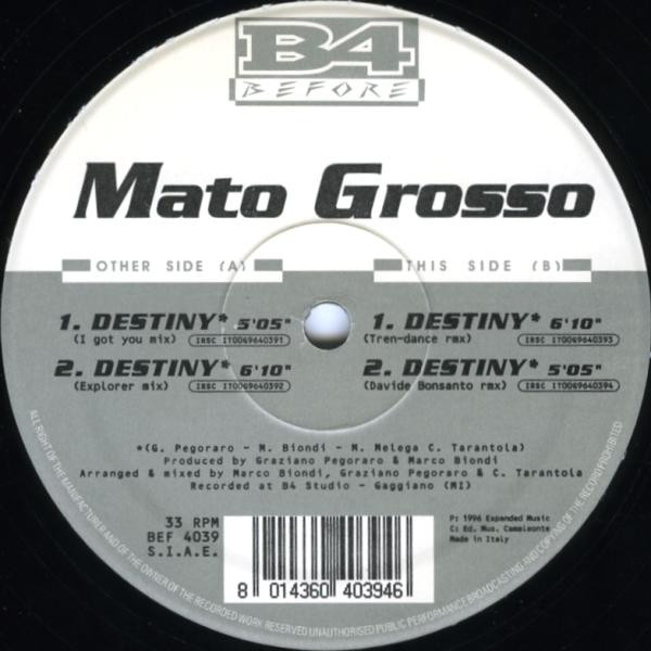 Mato Grosso - Destiny | B4 Before (BEF 4039) - 3 Mato Grosso - Destiny | B4 Before (BEF 4039) - 3