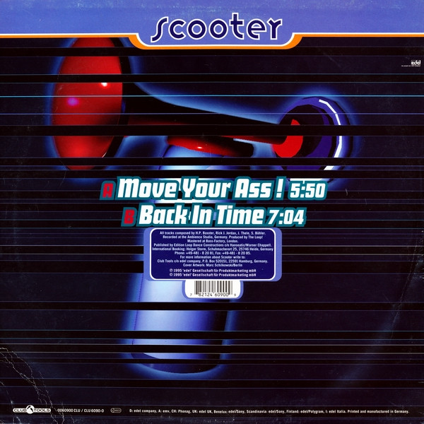 Scooter - Move Your Ass! | Club Tools (0060900 CLU) - 2 Scooter - Move Your Ass! | Club Tools (0060900 CLU) - 2