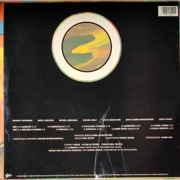 Kaoma - Worldbeat | Epic (E 46010) - 2