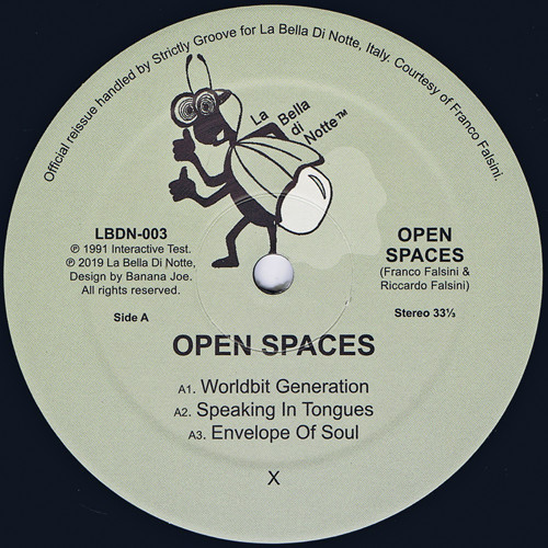 Open Spaces - Open Spaces | La Bella Di Notte (LBDN-003) - 2