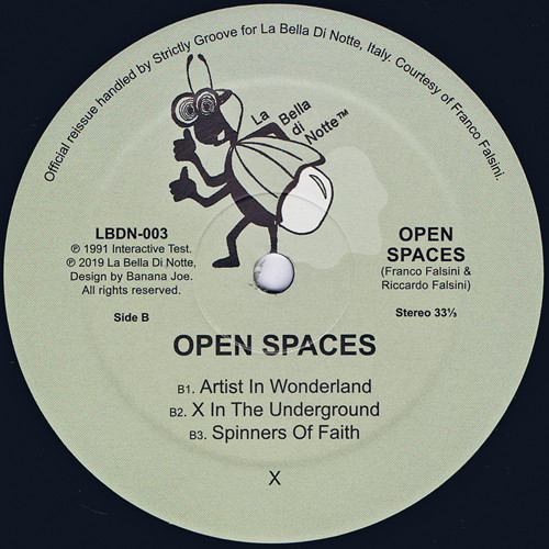 Open Spaces - Open Spaces | La Bella Di Notte (LBDN-003) - 3