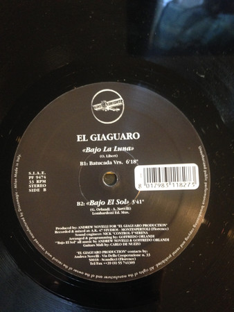 El Giaguaro - Bajo La Luna / Bajo El Sol | Power Fly (PF 9474) - 4 El Giaguaro - Bajo La Luna / Bajo El Sol | Power Fly (PF 9474) - 4