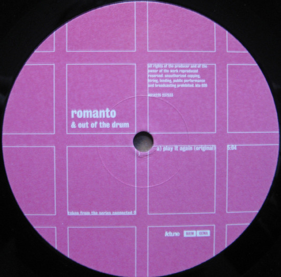 Romanto & Out Of The Drum - Play It Again | Kosmotune (ktu 020) - 3
