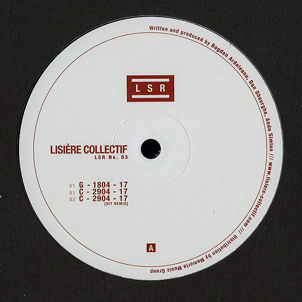 Lisière Collectif - LSR No. 03 EP | LSR : Lisière Collectif Series (LSR No. 03)