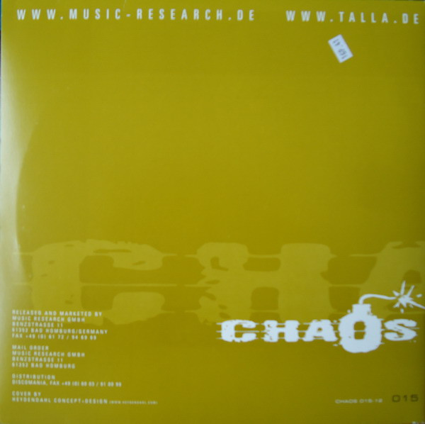 DJ JamX - Warriors | Chaos Records (CHAOS 015-12) - 2