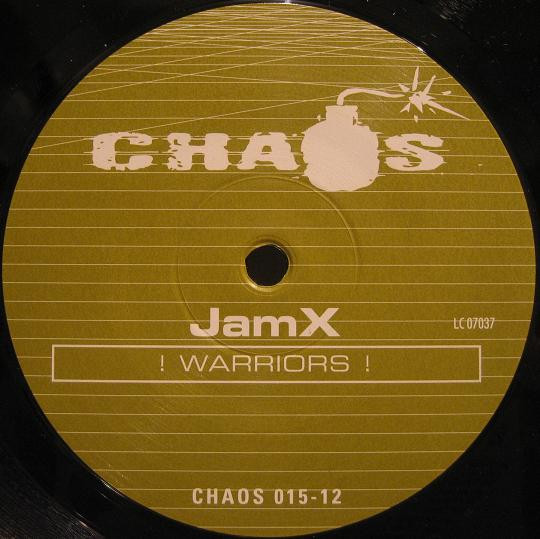 DJ JamX - Warriors | Chaos Records (CHAOS 015-12) - 3