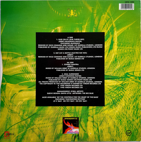 Bassomatic - Ease On By (Remix) | Virgin (VSTX 1295) - 2