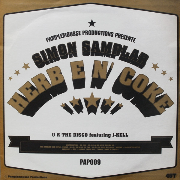 Simon Samplar - Herb E N' Coke | Pamplemousse Productions (PAP 009) - 2