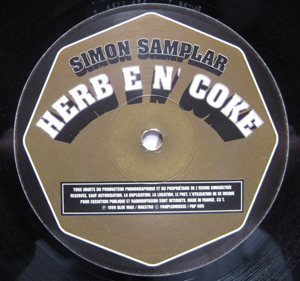 Simon Samplar - Herb E N' Coke | Pamplemousse Productions (PAP 009) - 3