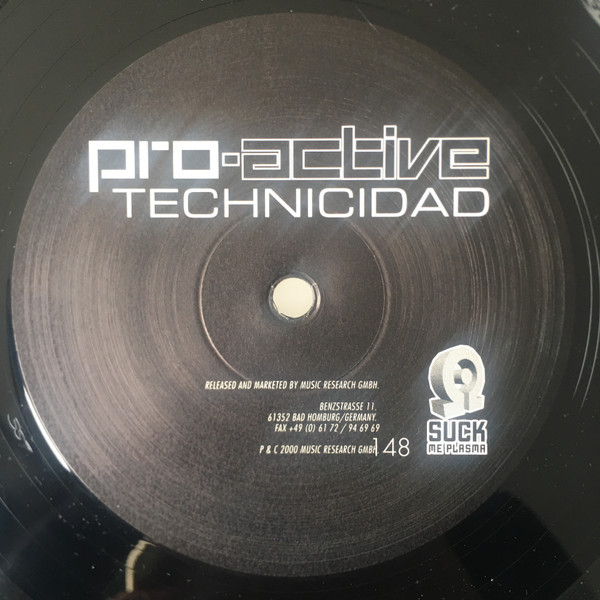 Pro-Active - Technicidad | Suck Me Plasma (SUCK 148-12) - 3 Pro-Active - Technicidad | Suck Me Plasma (SUCK 148-12) - 3