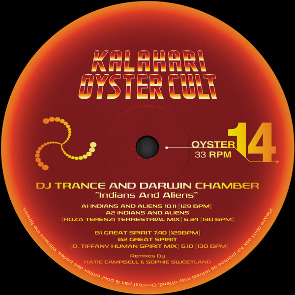 DJ Trance & Darwin Chamber - Indians And Aliens | Kalahari Oyster Cult (OYSTER14) - main DJ Trance & Darwin Chamber - Indians And Aliens | Kalahari Oyster Cult (OYSTER14) - main
