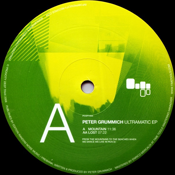 Peter Grummich - Ultramatic EP | ProgCity Deep Trax (PCDT-004)